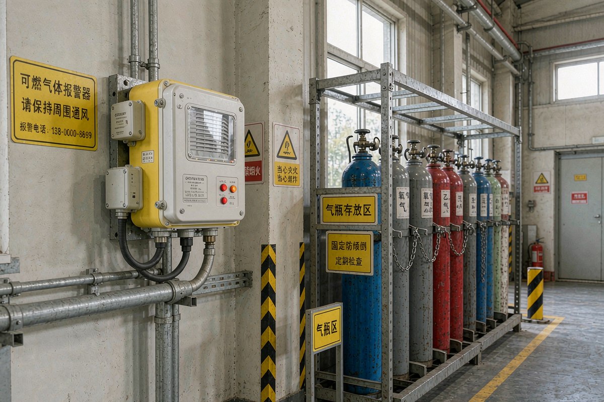 气体报警器装高了还是装低了，位置错了等于没装
